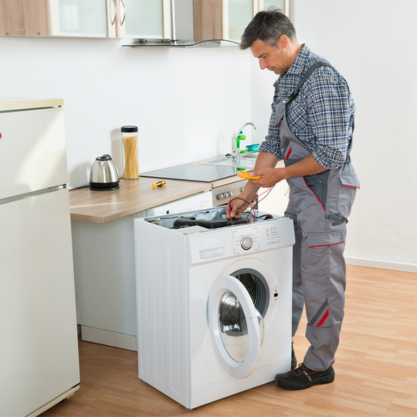 can you walk me through the steps of troubleshooting my washer issue in Anson Texas